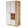 Hanah Home Armario Multiusos Natural y Blanco